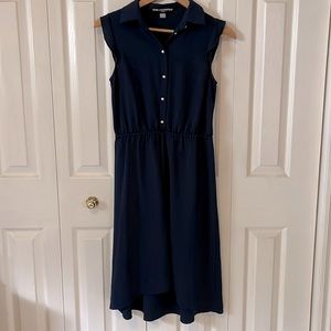 Karl Lagerfeld navy blue dress size 2